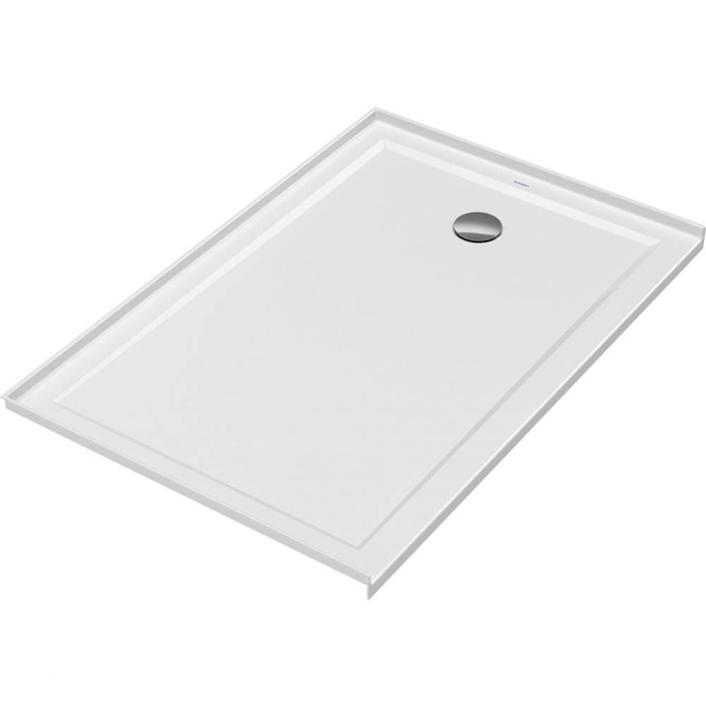 Duravit Architec 54'' x 36'' Rectangular Acrylic Single Threshold Shower Base