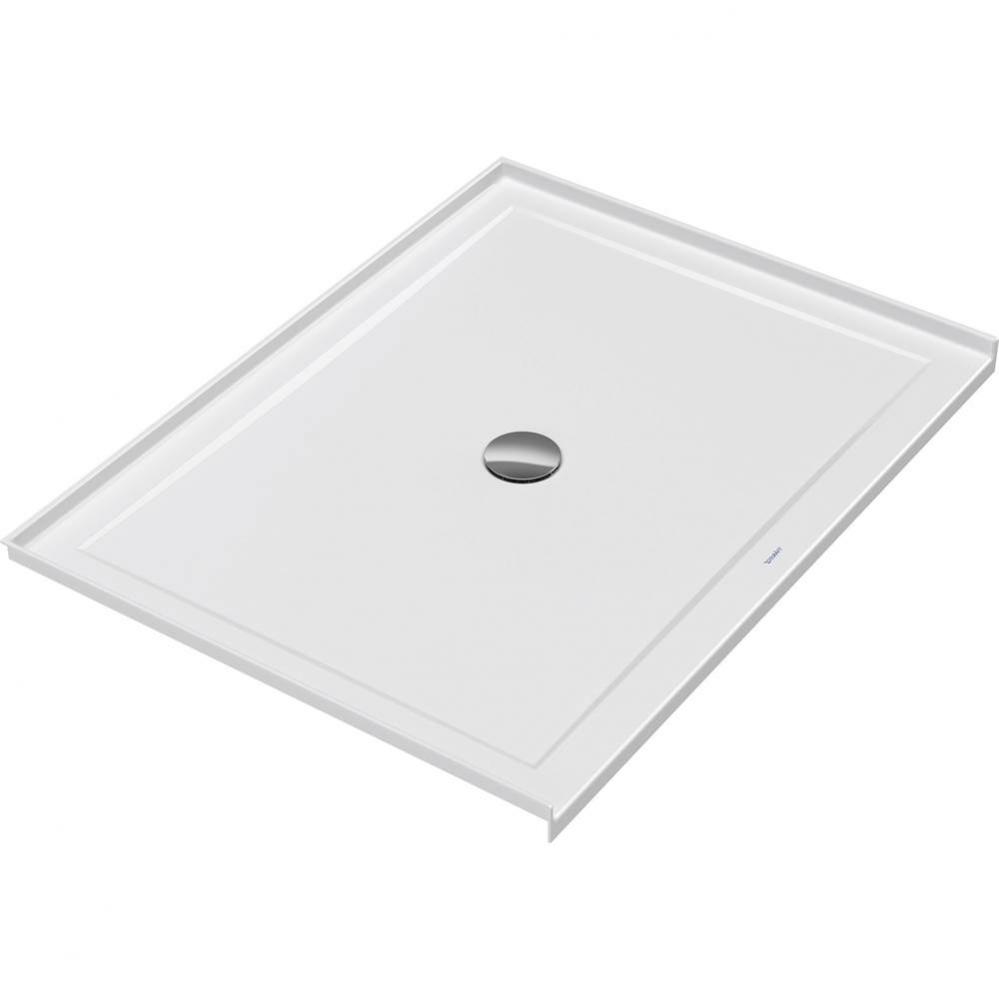 Duravit Architec 48'' x 36'' Rectangular Acrylic Single Threshold Shower Base