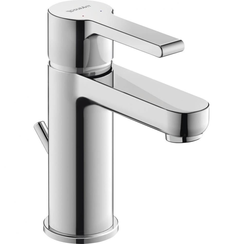 Duravit B.2 5 7/8'' Single Hole Bathroom Sink Faucet in Chrome, Drain Included