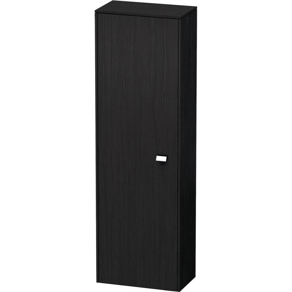 Brioso Semi-Tall Cabinet Oak Black