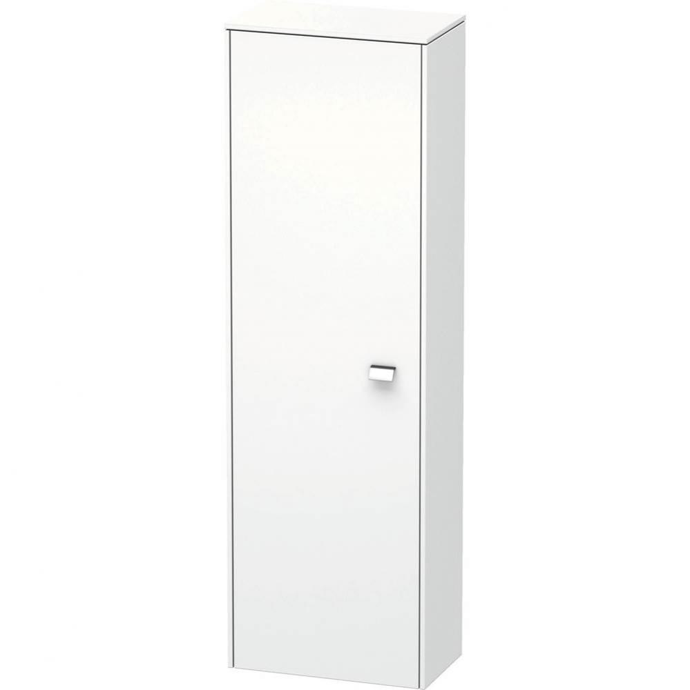 Brioso Semi-Tall Cabinet White