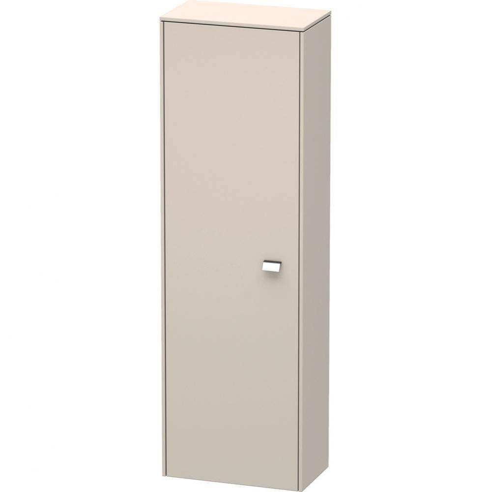 Brioso Semi-Tall Cabinet Taupe