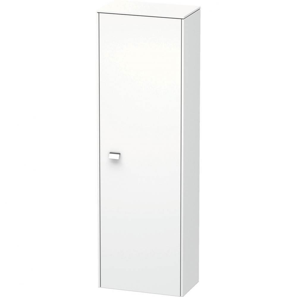 Brioso Semi-Tall Cabinet White
