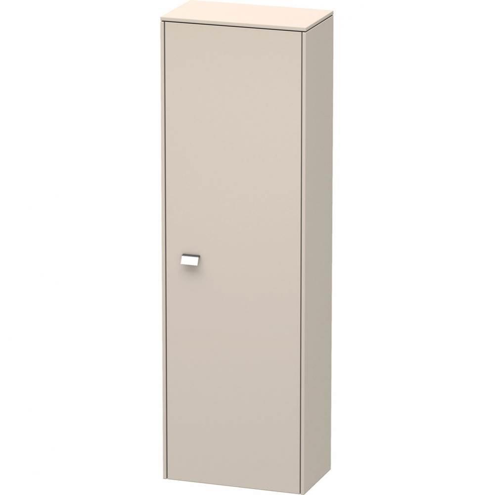 Brioso Semi-Tall Cabinet Taupe