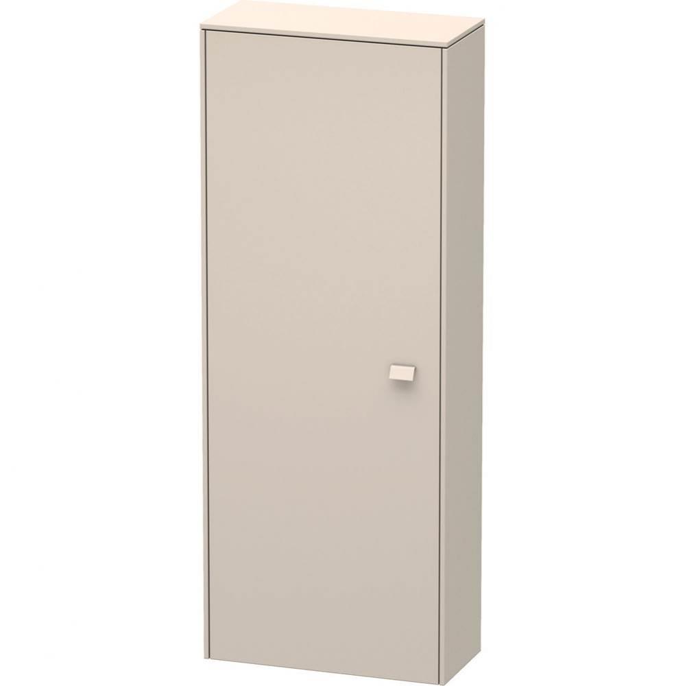 Brioso Semi-Tall Cabinet Taupe
