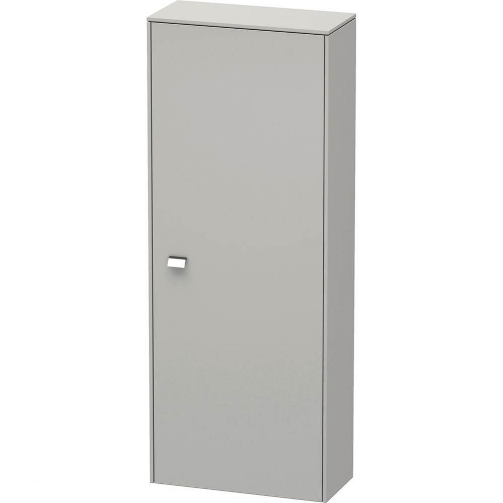 Brioso Semi-Tall Cabinet Concrete Gray