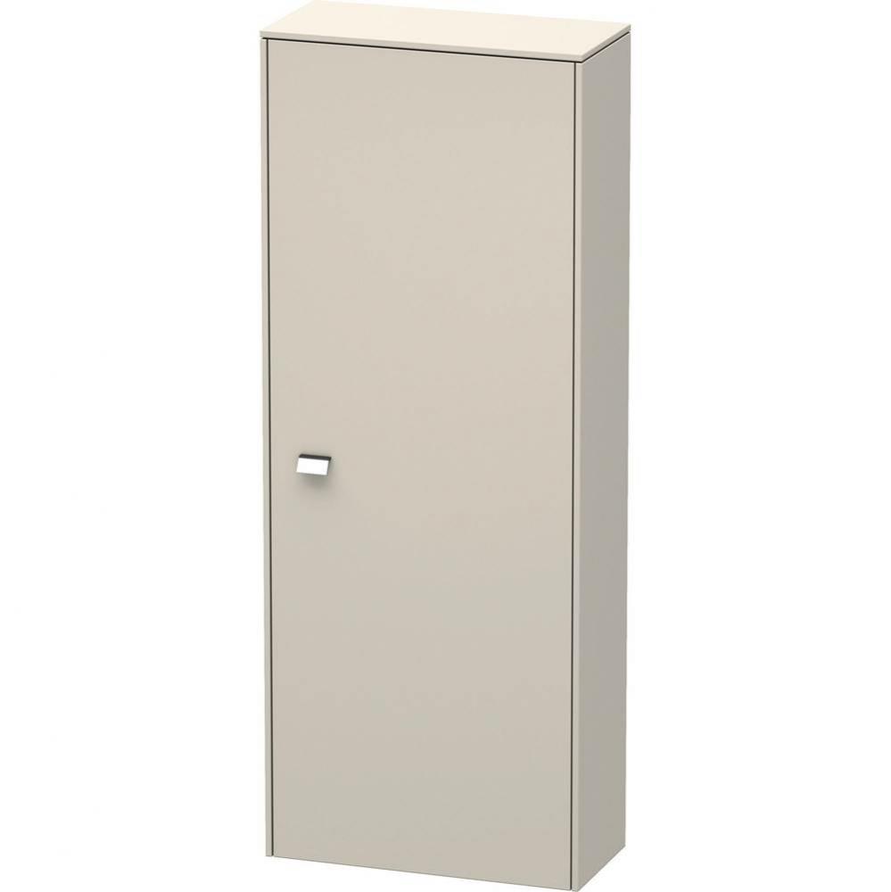 Brioso Semi-Tall Cabinet Taupe