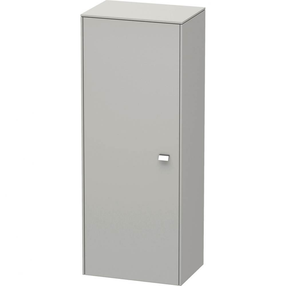 Brioso Semi-Tall Cabinet Concrete Gray