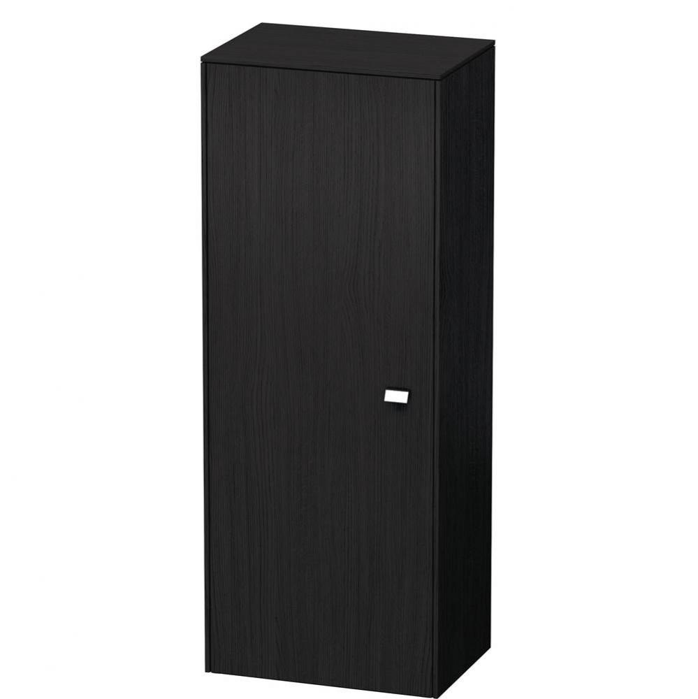 Brioso Semi-Tall Cabinet Oak Black