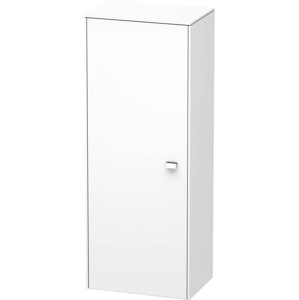 Brioso Semi-Tall Cabinet White