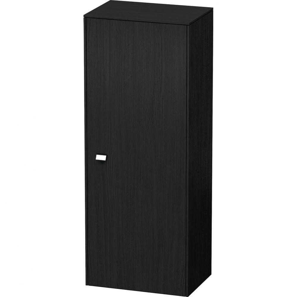 Brioso Semi-Tall Cabinet Oak Black