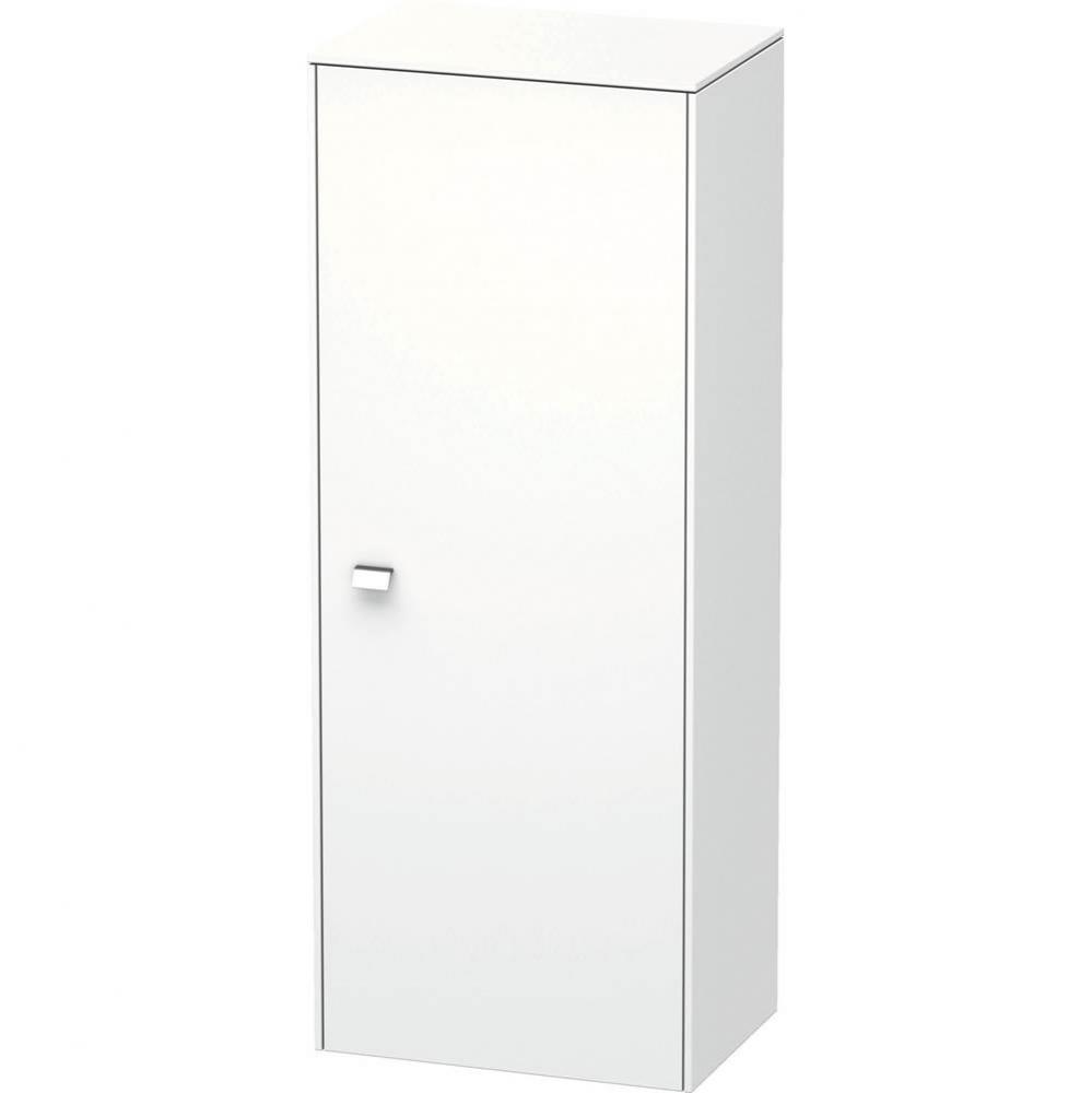 Brioso Semi-Tall Cabinet White