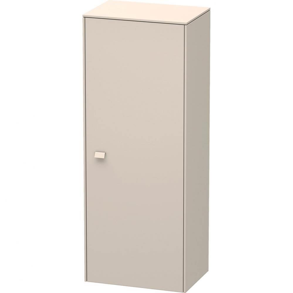 Brioso Semi-Tall Cabinet Taupe