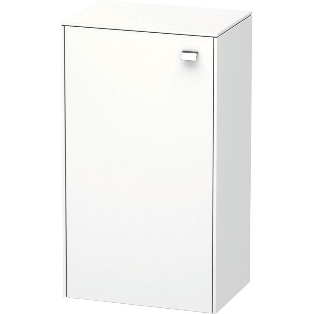 Brioso Semi-Tall Cabinet White