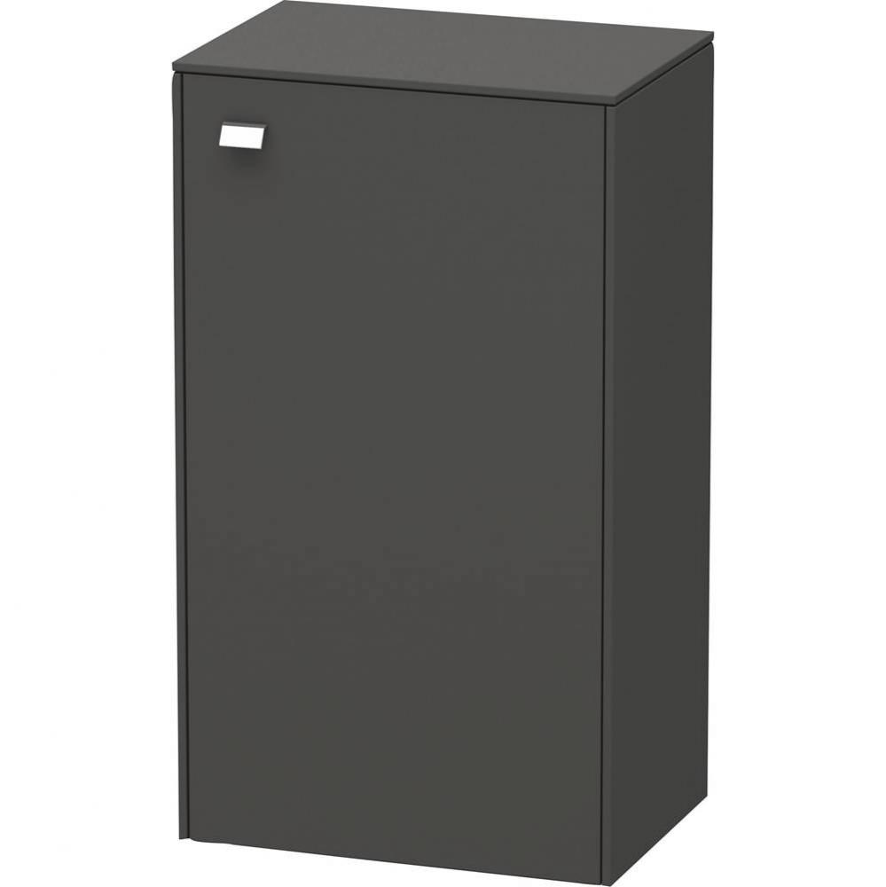 Brioso Semi-Tall Cabinet Graphite
