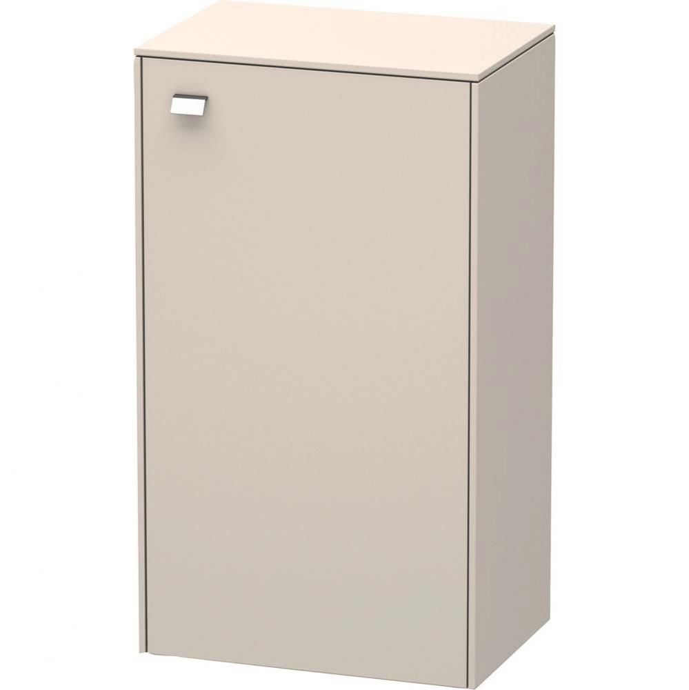 Brioso Semi-Tall Cabinet Taupe