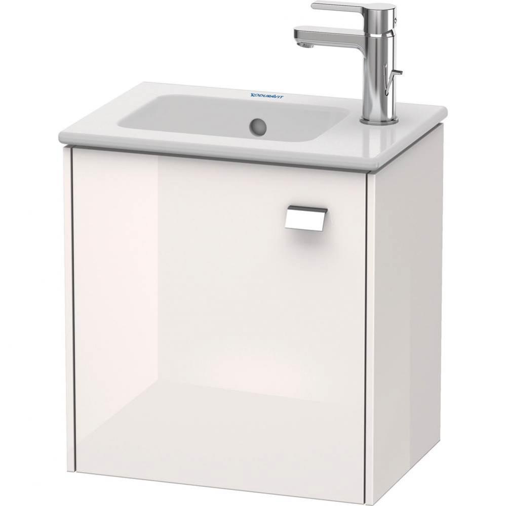 Brioso One Door Wall-Mount Vanity Unit White