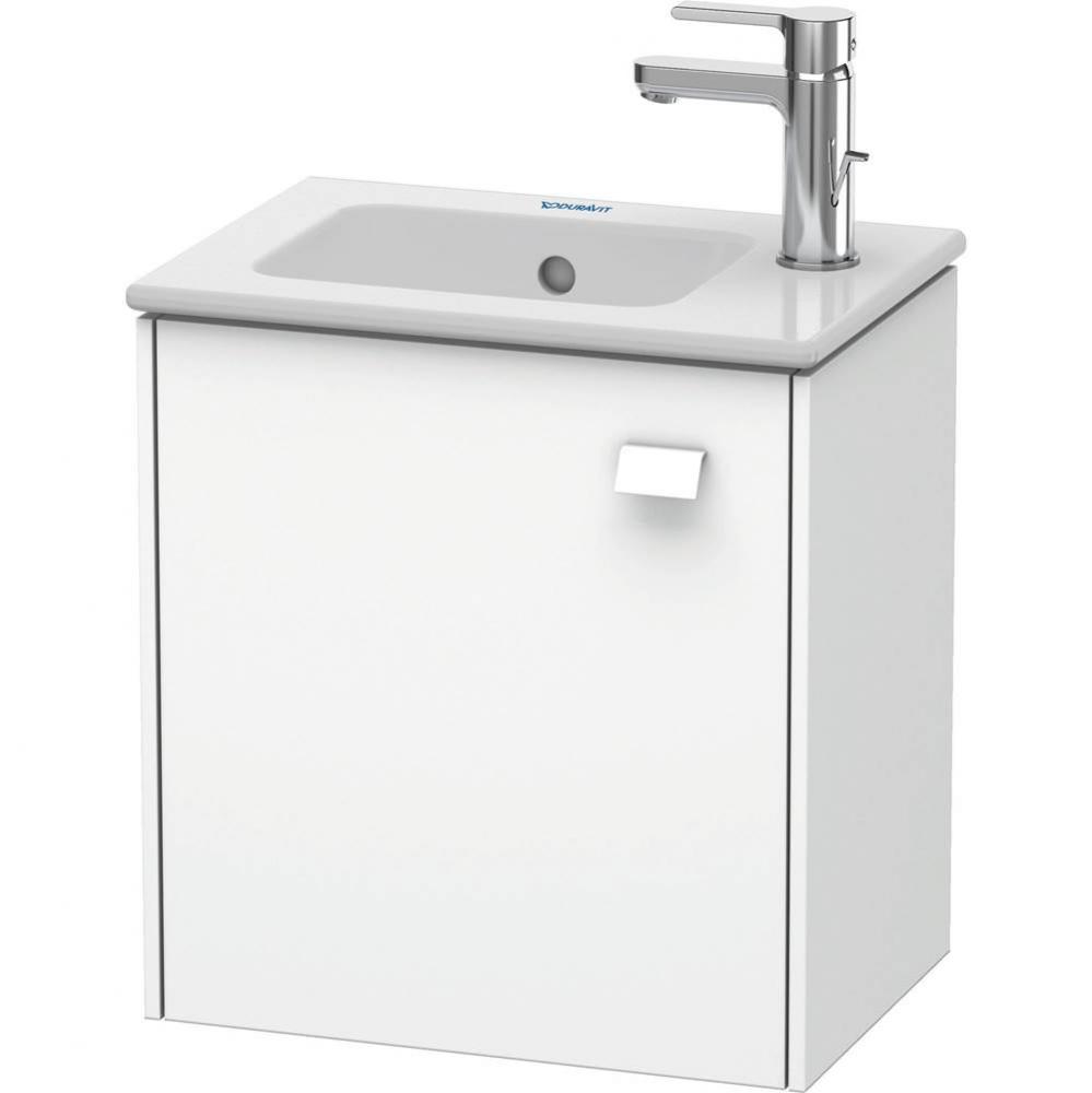 Brioso One Door Wall-Mount Vanity Unit White