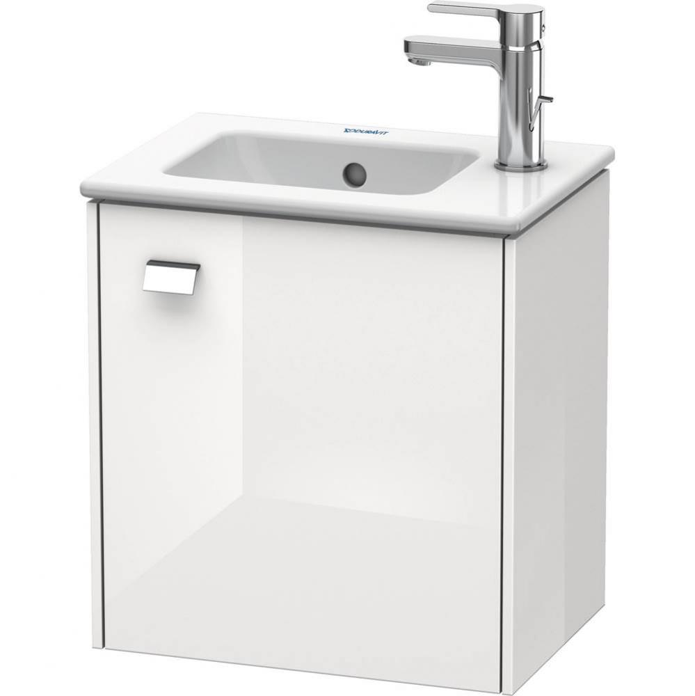 Brioso One Door Wall-Mount Vanity Unit White