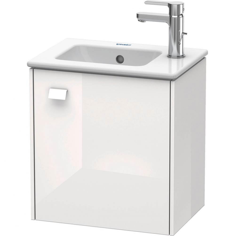 Brioso One Door Wall-Mount Vanity Unit White