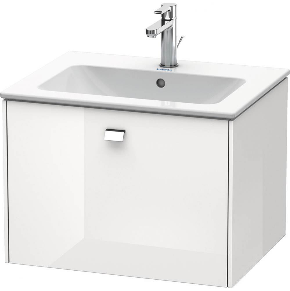 Brioso One Drawer Wall-Mount Vanity Unit White