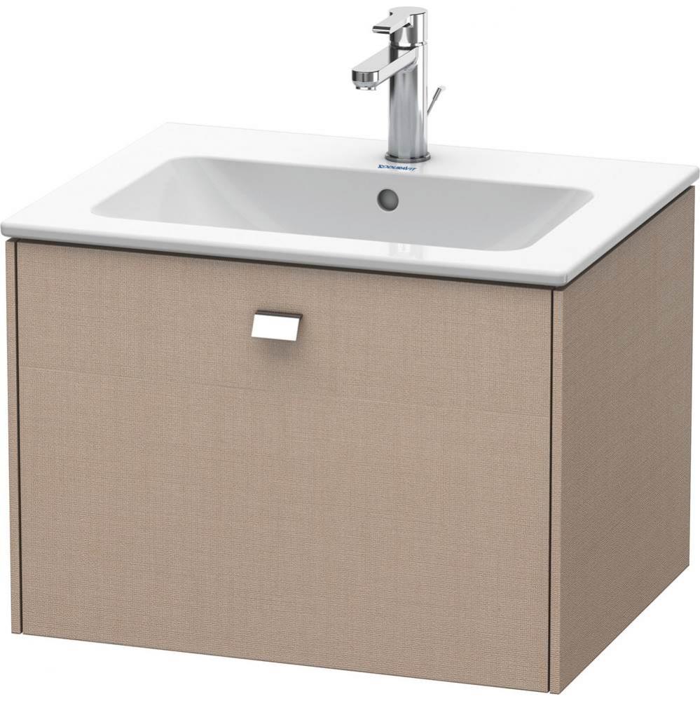 Brioso One Drawer Wall-Mount Vanity Unit Linen