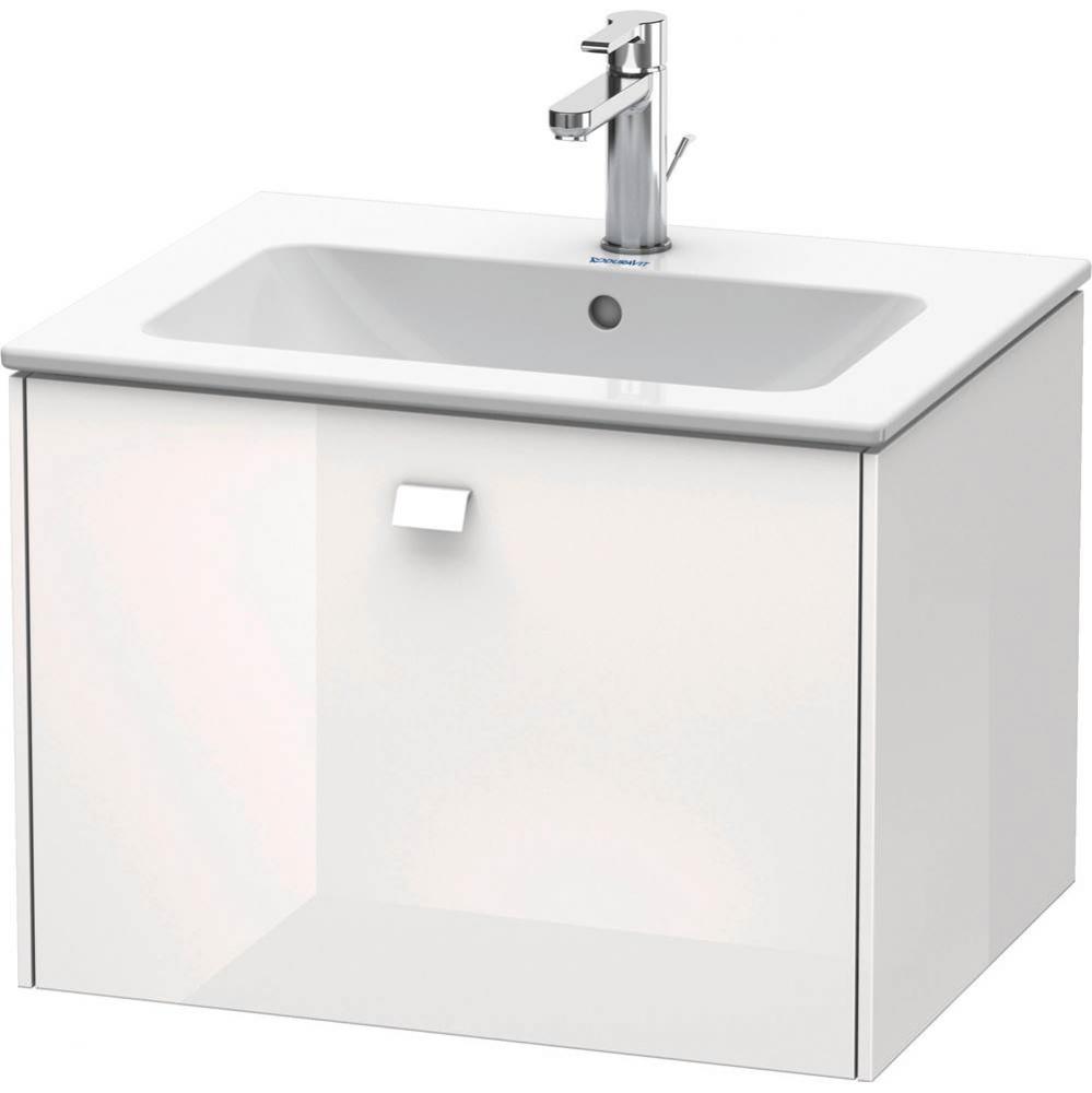Brioso One Drawer Wall-Mount Vanity Unit White