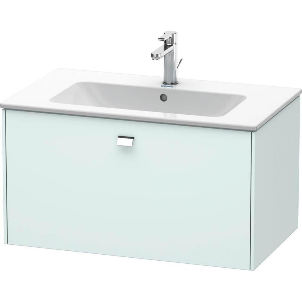 Duravit Brioso Vanity Unit Wall-Mounted  Light Blue Matte