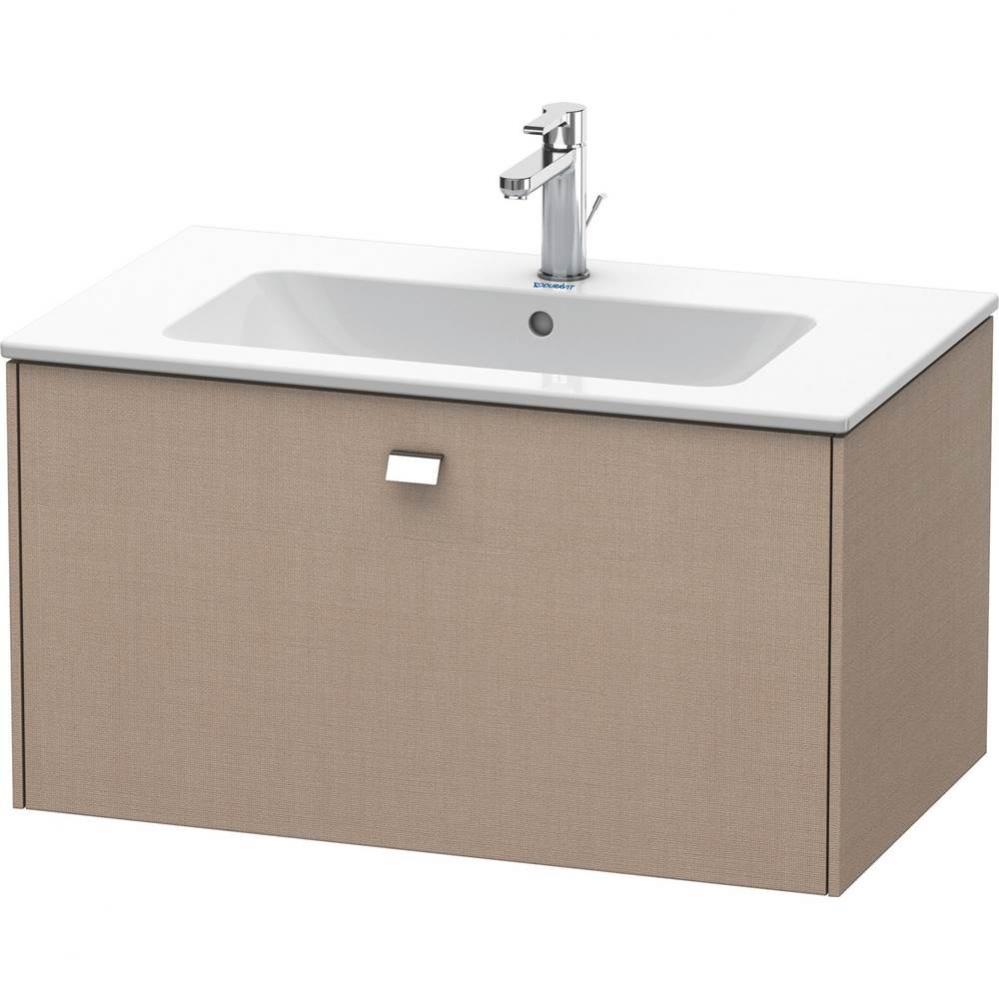 Brioso One Drawer Wall-Mount Vanity Unit Linen