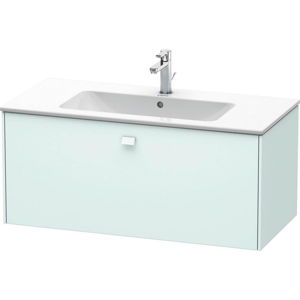 Duravit Brioso Vanity Unit Wall-Mounted  Light Blue Matte