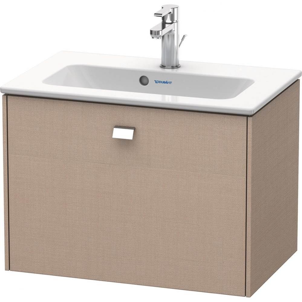 Brioso One Drawer Wall-Mount Vanity Unit Linen