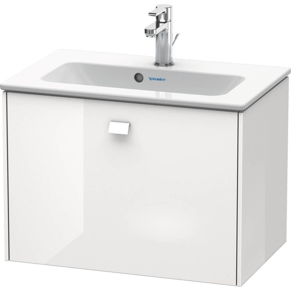 Brioso One Drawer Wall-Mount Vanity Unit White