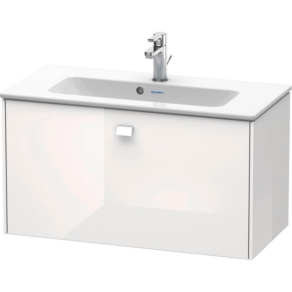 Brioso One Drawer Wall-Mount Vanity Unit White