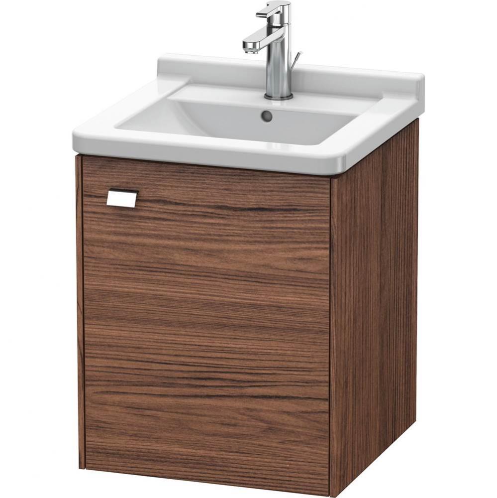 Duravit Brioso Vanity Unit Wall-Mounted  Dark Walnut