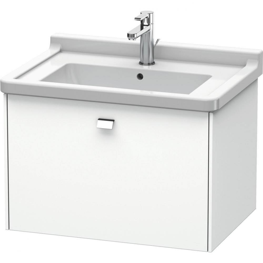 Duravit Brioso One Drawer Wall-Mount Vanity Unit White