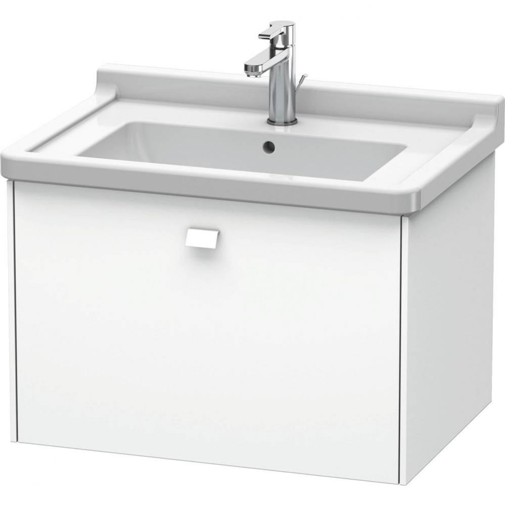 Duravit Brioso One Drawer Wall-Mount Vanity Unit White