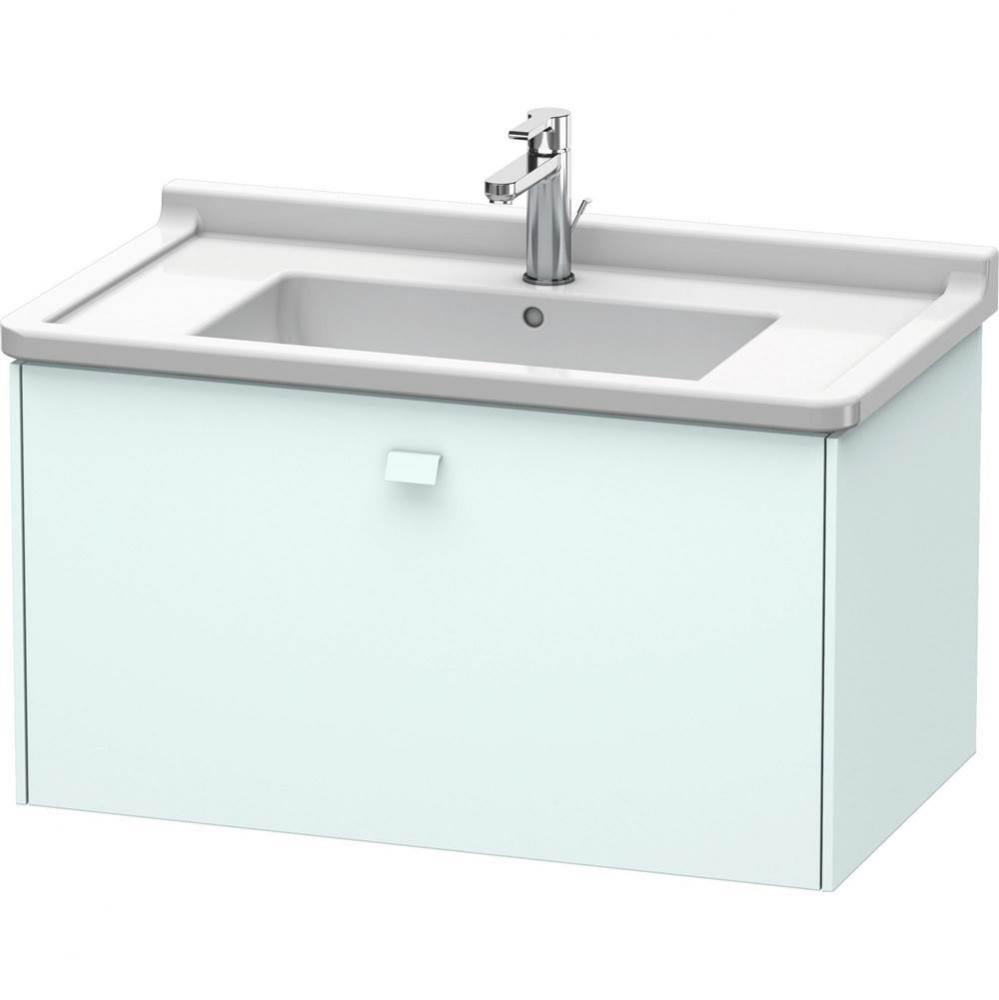 Duravit Brioso Vanity Unit Wall-Mounted  Light Blue Matte