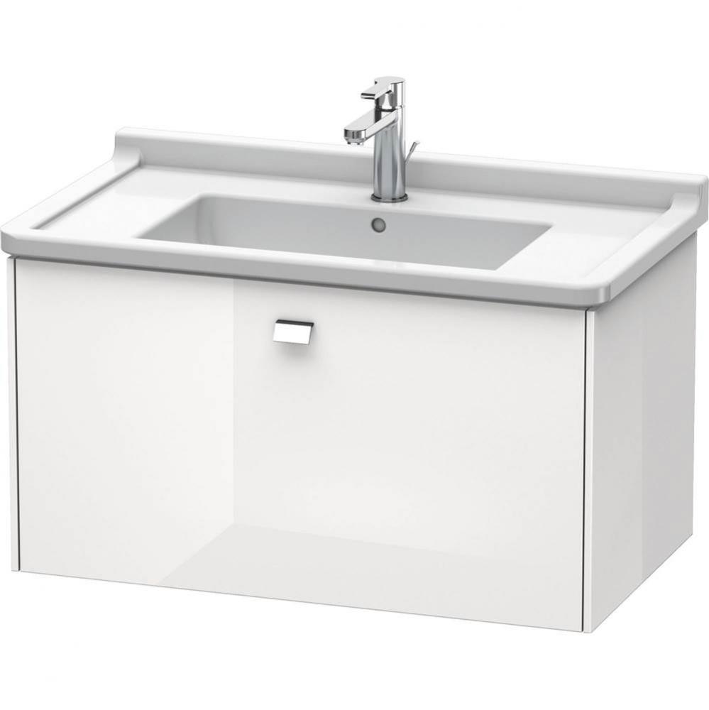 Duravit Brioso One Drawer Wall-Mount Vanity Unit White