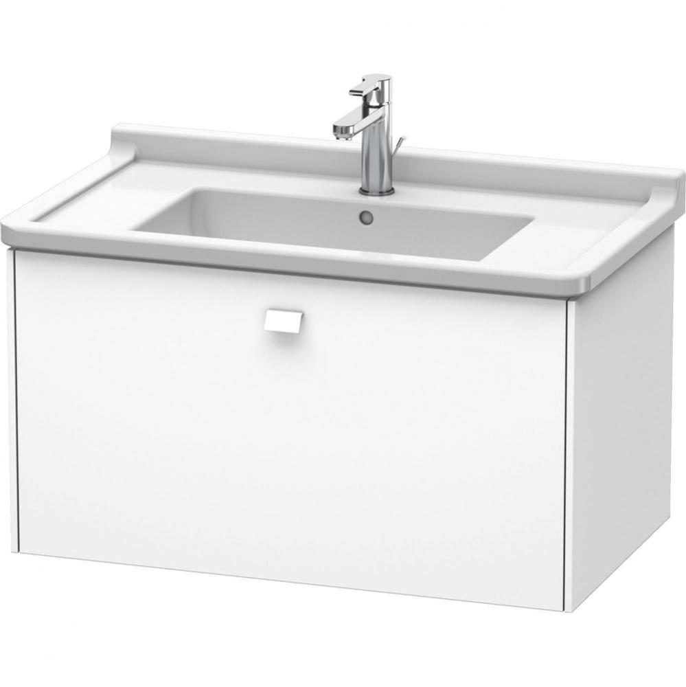 Duravit Brioso One Drawer Wall-Mount Vanity Unit White