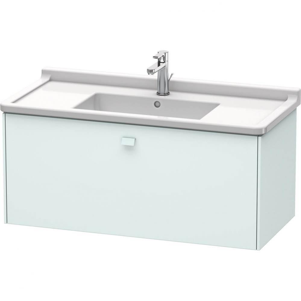 Duravit Brioso Vanity Unit Wall-Mounted  Light Blue Matte