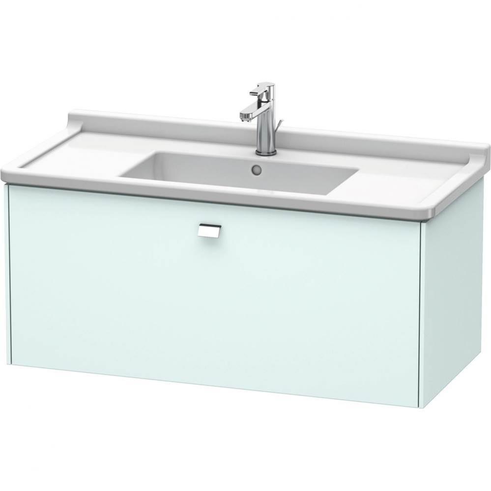 Duravit Brioso Vanity Unit Wall-Mounted  Light Blue Matte