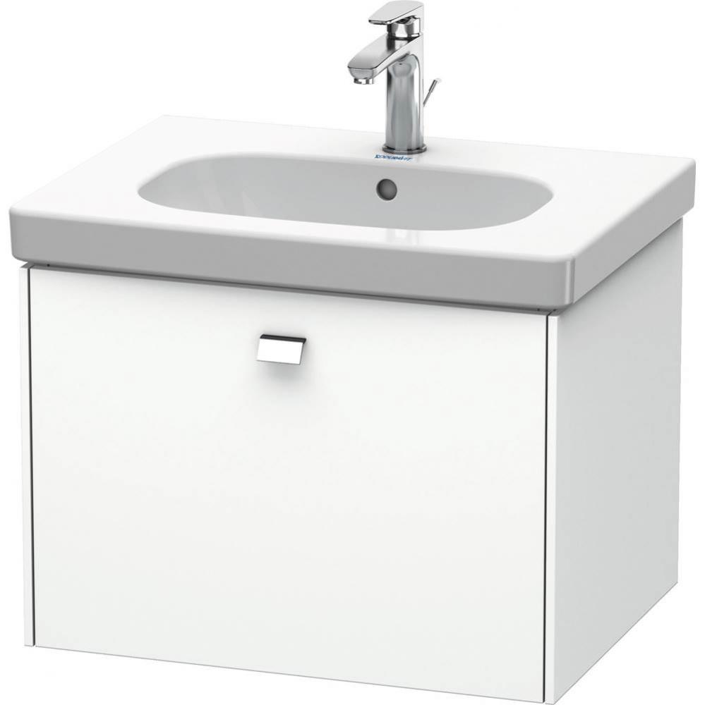 Duravit Brioso One Drawer Wall-Mount Vanity Unit White