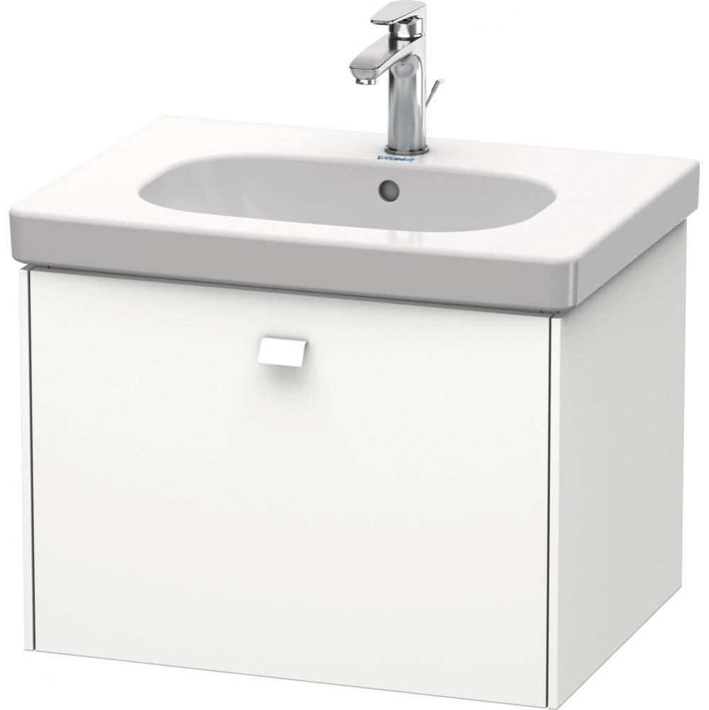 Duravit Brioso One Drawer Wall-Mount Vanity Unit White