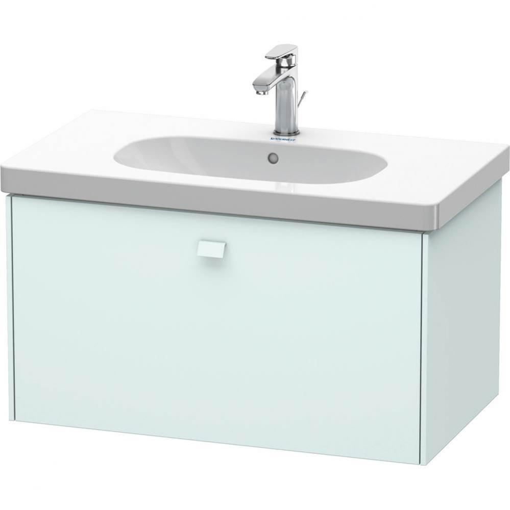 Duravit Brioso Vanity Unit Wall-Mounted  Light Blue Matte