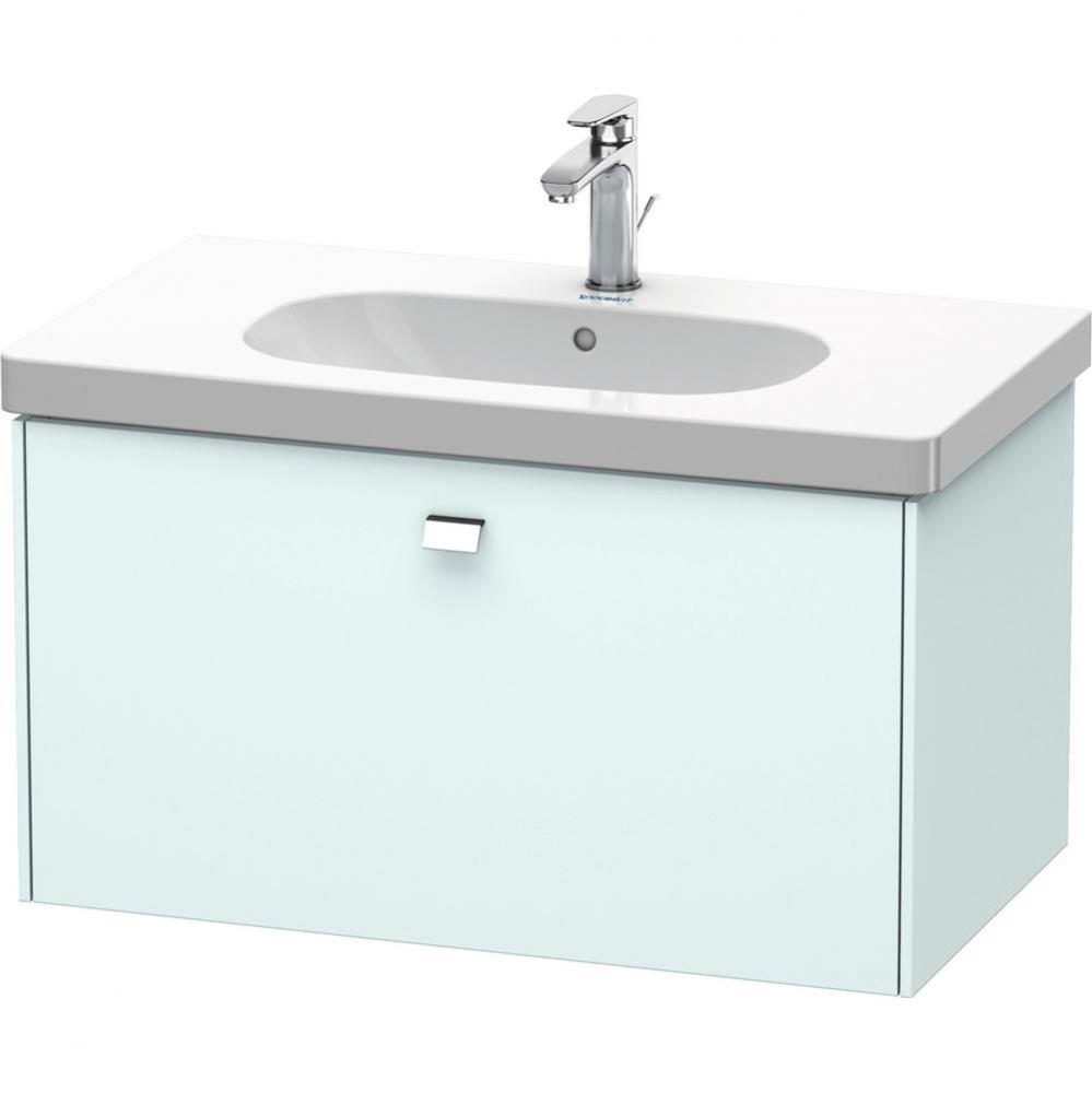 Duravit Brioso Vanity Unit Wall-Mounted  Light Blue Matte