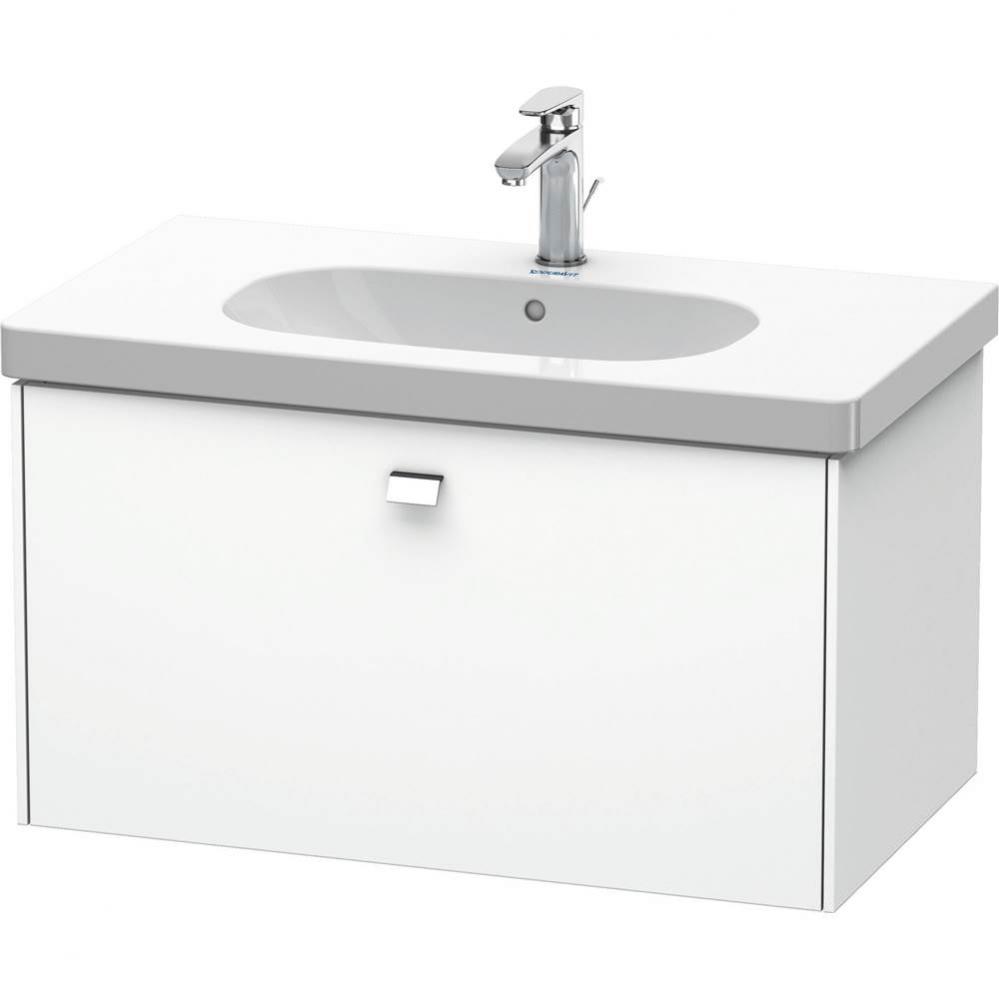 Duravit Brioso One Drawer Wall-Mount Vanity Unit White