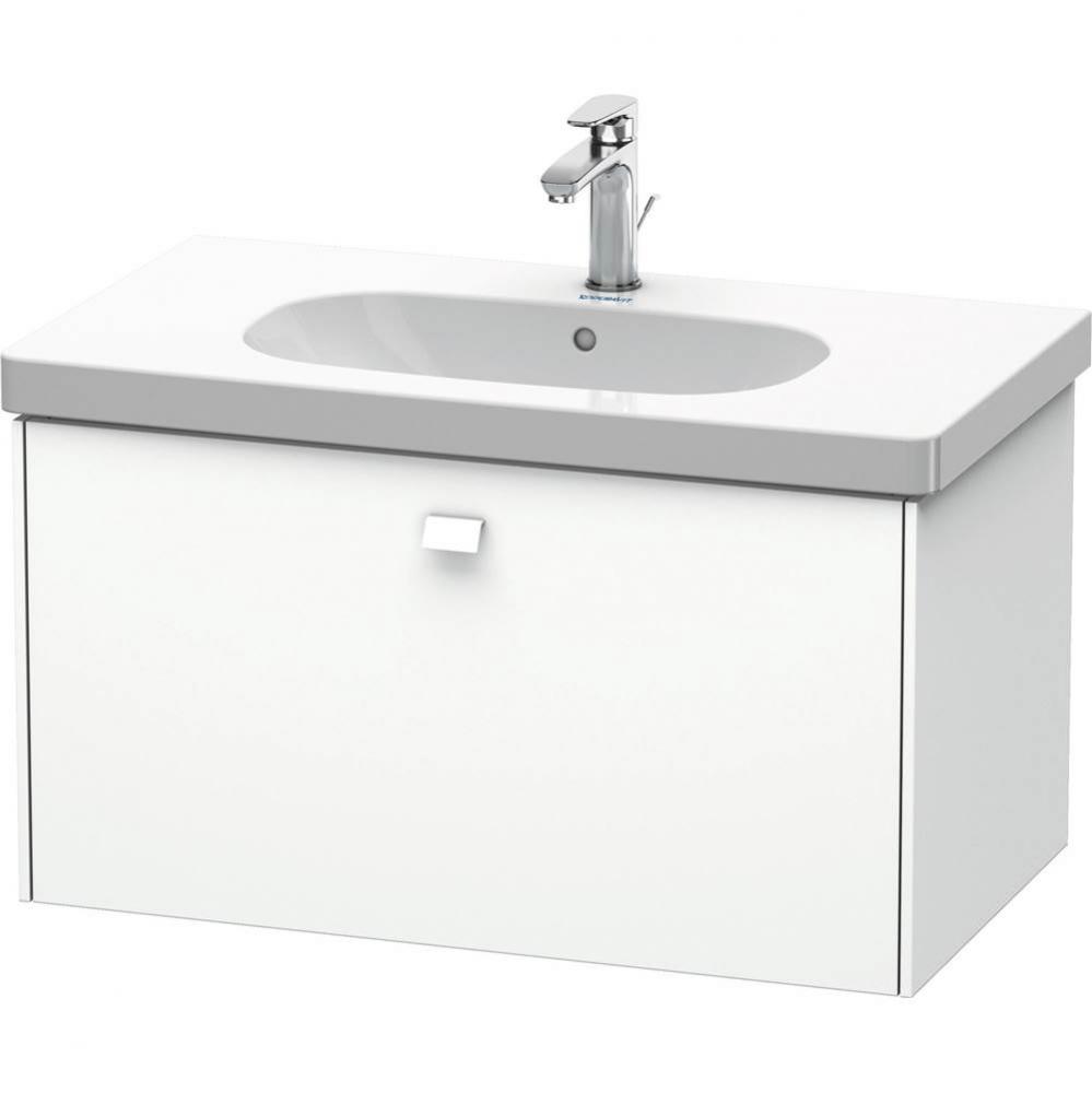 Duravit Brioso One Drawer Wall-Mount Vanity Unit White