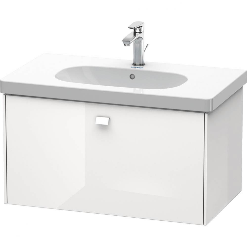 Duravit Brioso One Drawer Wall-Mount Vanity Unit White