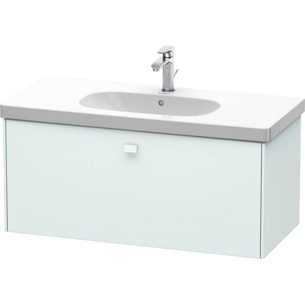Duravit Brioso Vanity Unit Wall-Mounted  Light Blue Matte
