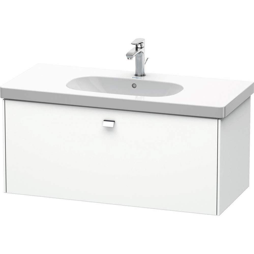 Duravit Brioso One Drawer Wall-Mount Vanity Unit White